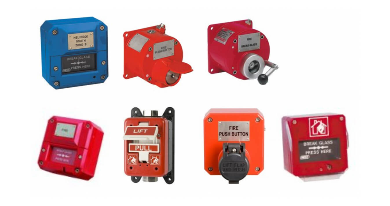Eaton MEDC manual call point for hazardous areas