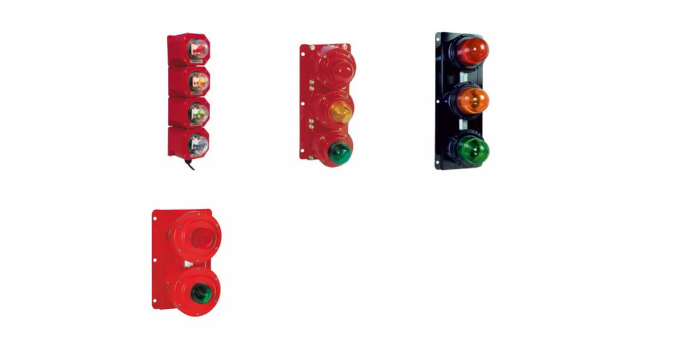 Eaton MEDC status light for hazardous area